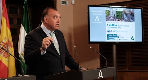 Andalucía alcanza más de un millón de visitantes y 403 millones de ingresos en Semana Santa 
