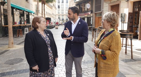 El PSOE solicita una auditoría de la ocupación de vía pública en la ciudad de Málaga