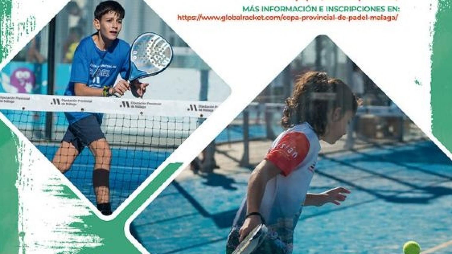 Cerca de 450 deportistas participarán en la III Copa Provincial de Pádel de la Diputación