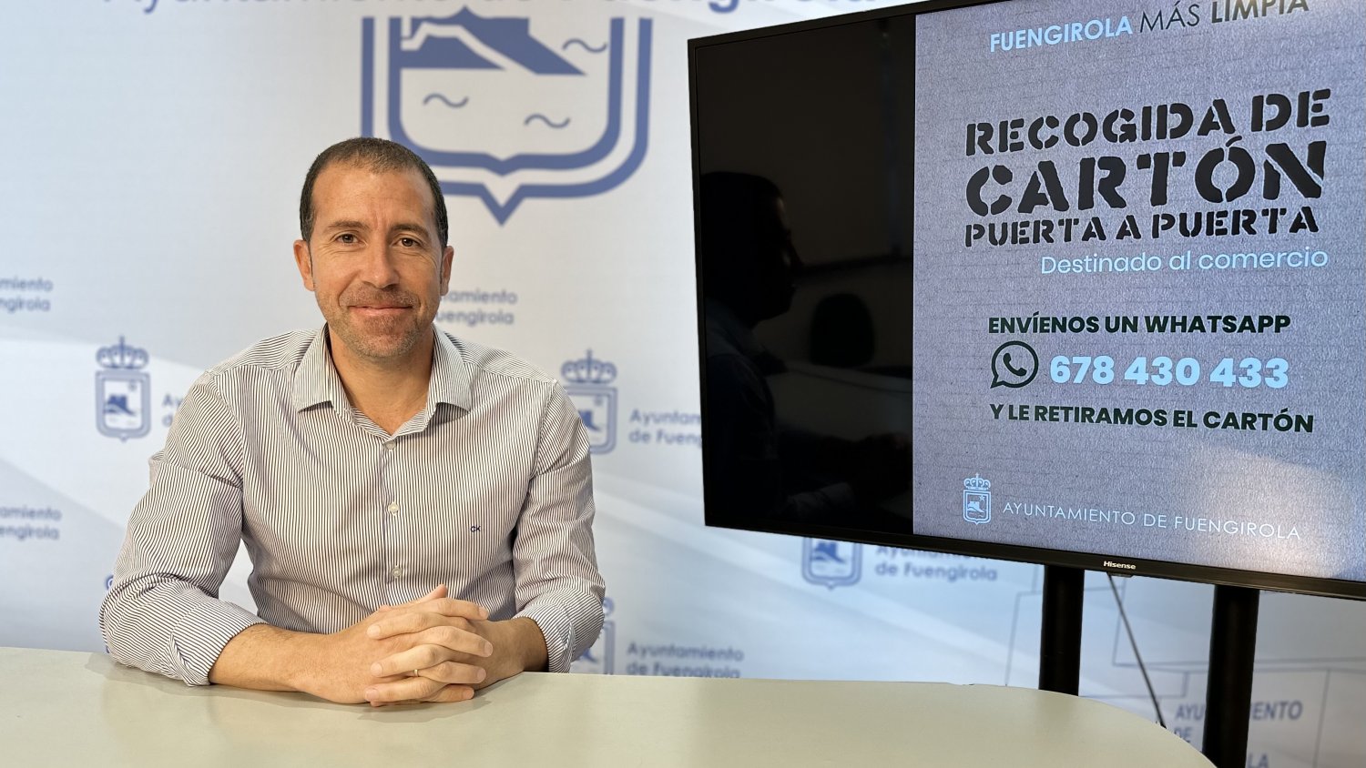 El servicio gratuito de recogida de cartón puerta a puerta realiza cerca de 400 actuaciones en lo que va de año