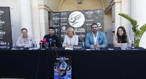 La II World Padel Soccer reúne en Marbella a leyendas del fútbol