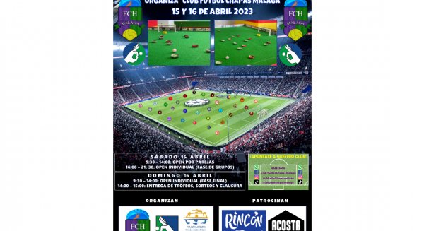Rincón de la Victoria acoge el III Open Nacional de Fútbol Chapas Málaga 