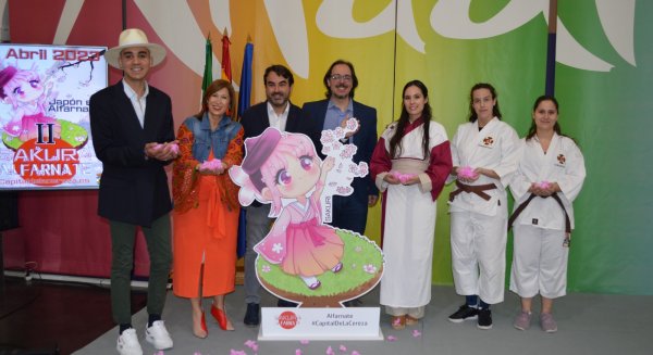 Alfarnate celebra este domingo Sakura, la fiesta de la floración del cerezo