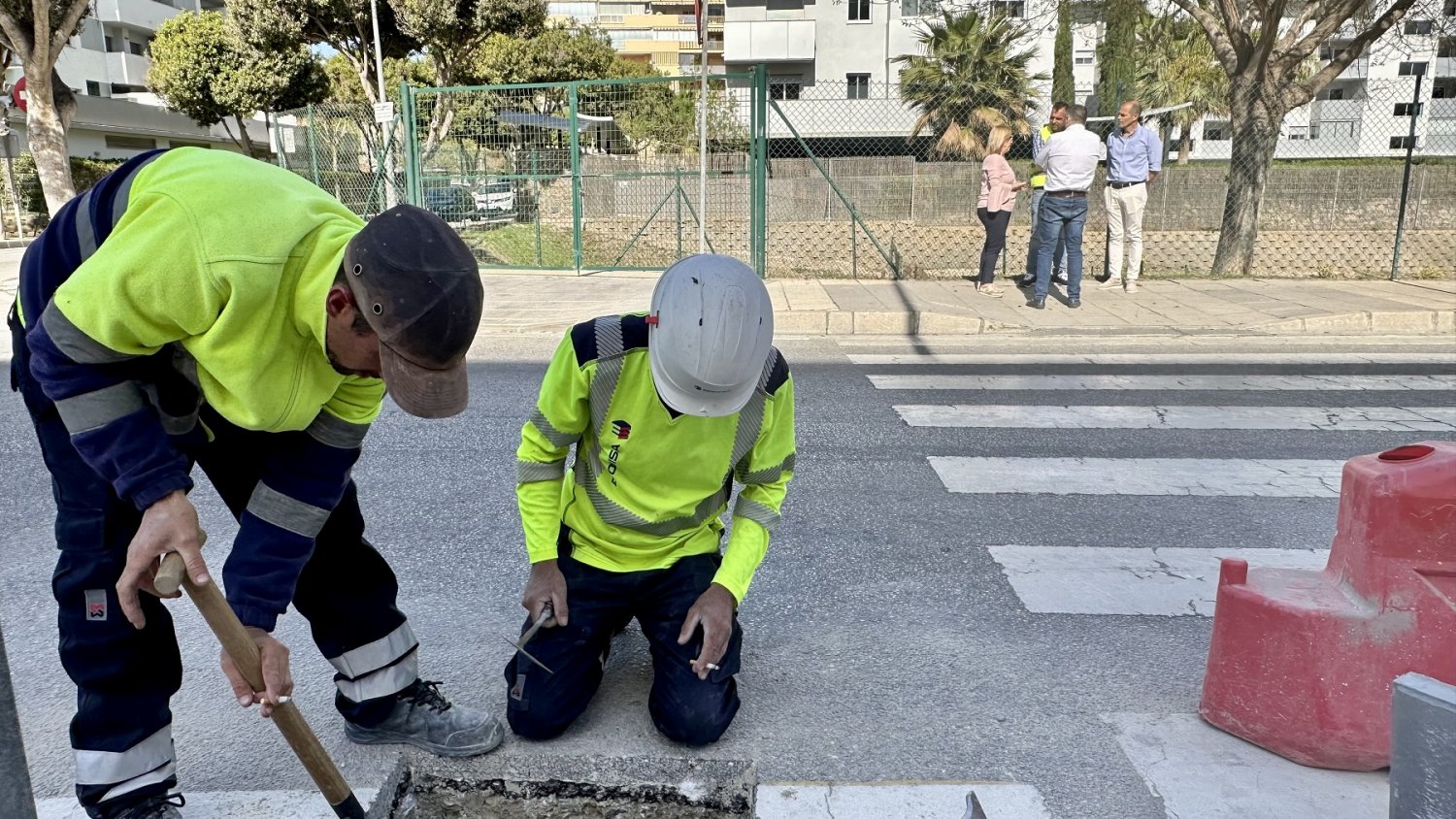 Alteraciones en el tráfico de la zona de Miramar por la creación de pasos elevados