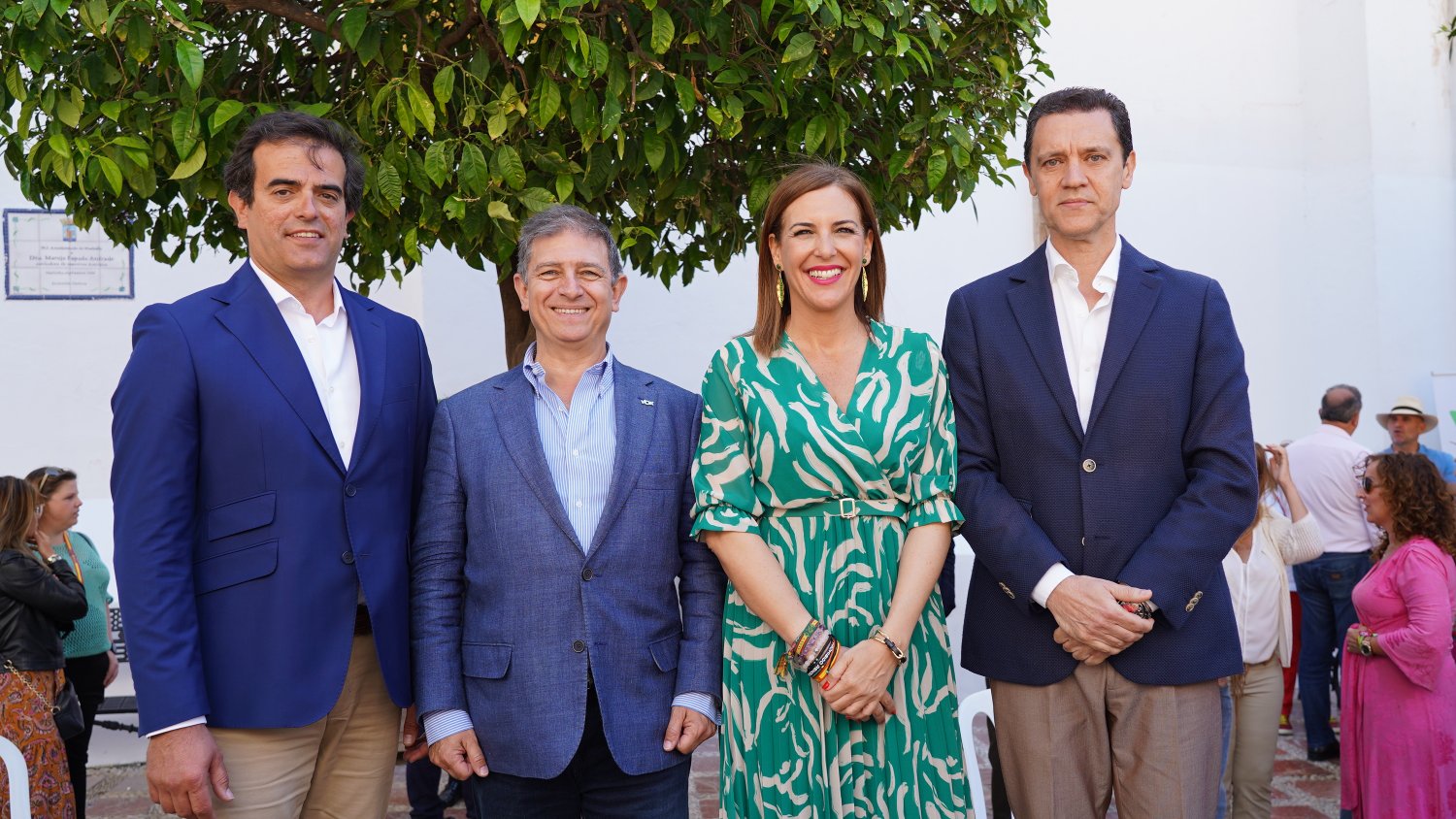 El candidato de Vox a la alcaldía de Marbella, Eugenio Moltó, presenta su campaña electoral