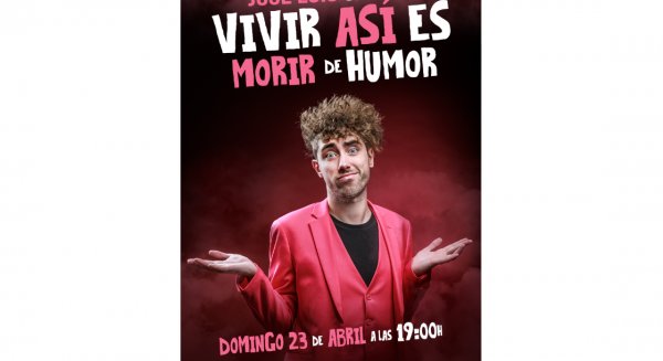 El humorista José Luis Calero presenta ‘Vivir así es morir de humor’ en el Auditorio Felipe VI