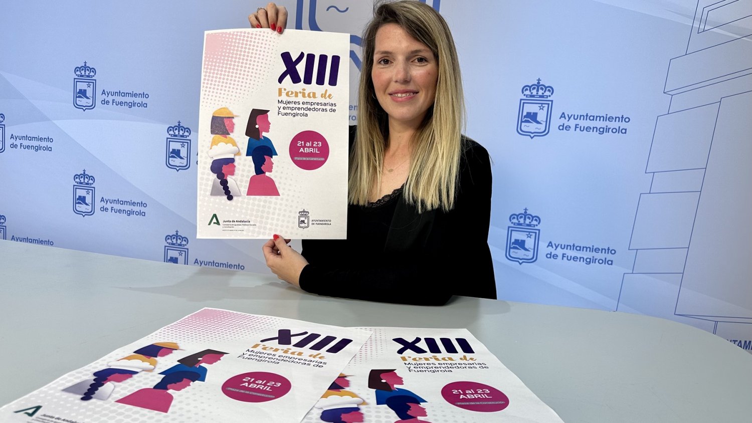 La XIII Feria de Mujeres Empresarias y Emprendedoras de Fuengirola llega a la plaza de la Constitución