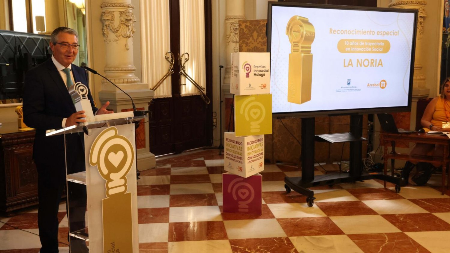 La Noria de la Diputación reconocida por el Ayuntamiento y la Junta de Andalucía