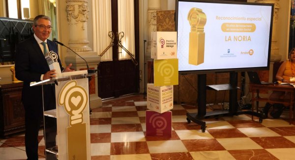 La Noria de la Diputación reconocida por el Ayuntamiento y la Junta de Andalucía