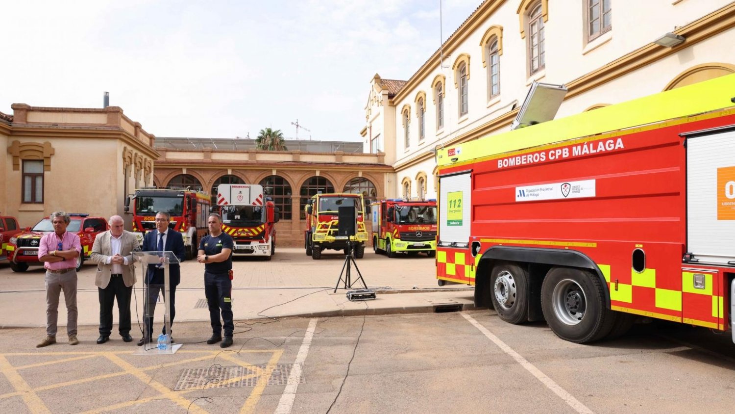 Diputación invierte en tres años 26,6 millones de euros para convertir el Consorcio Provincial de Bomberos en referente nacional