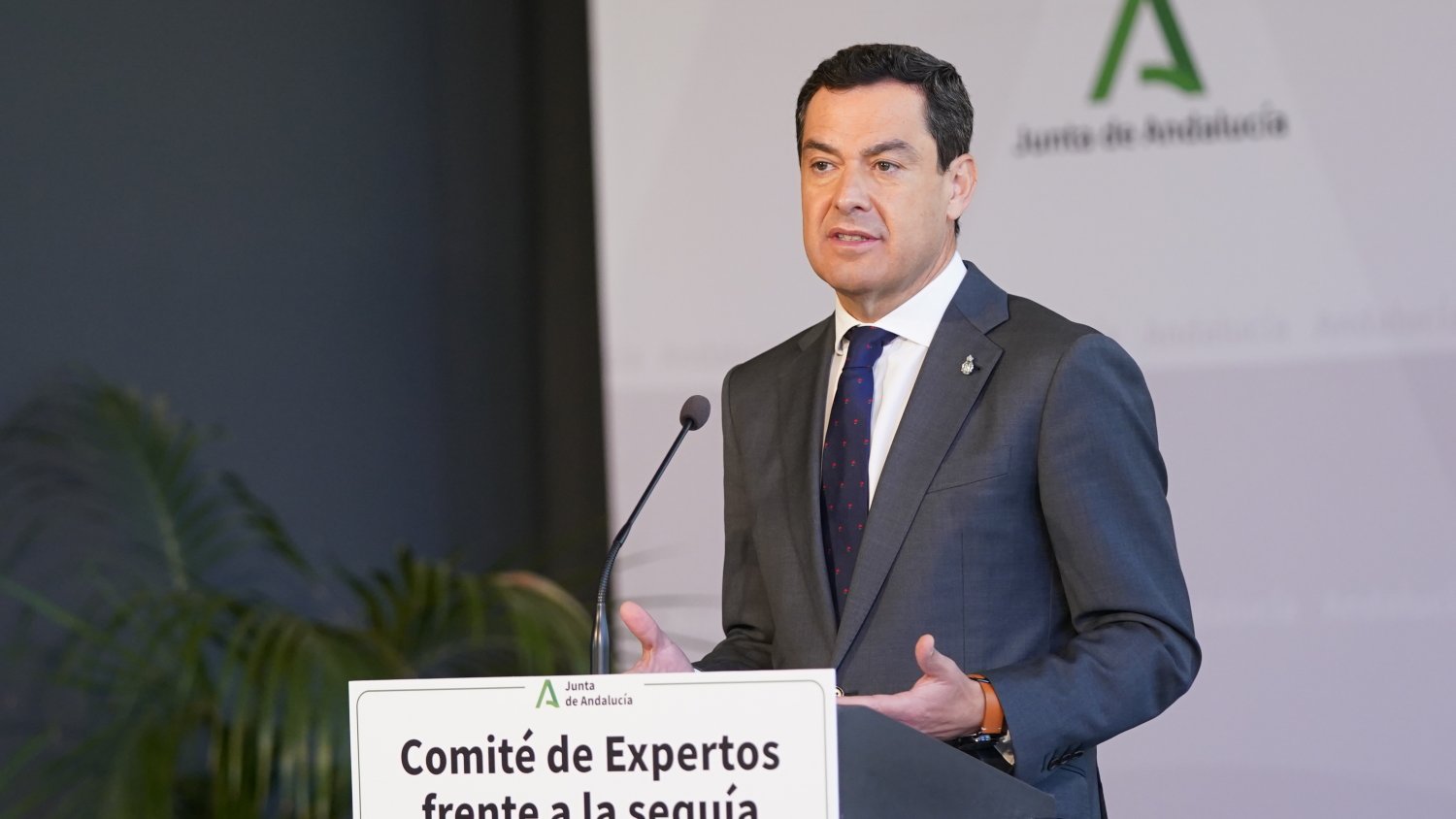 Moreno adelanta que Andalucía movilizará otros 163 millones con un tercer Decreto de Sequía