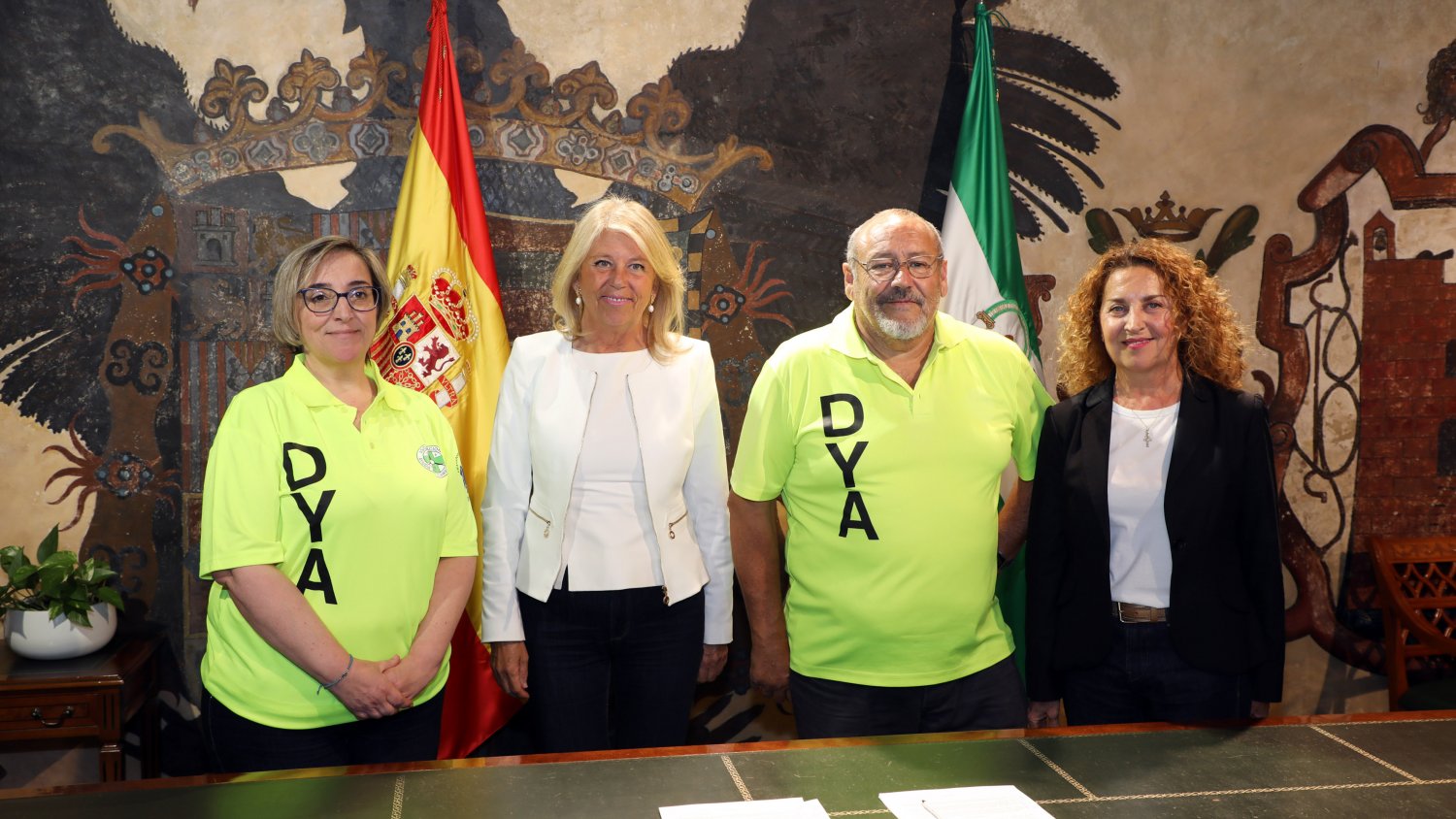 Marbella renueva con DYA el acuerdo que consolida el programa de Garantía Alimentaria