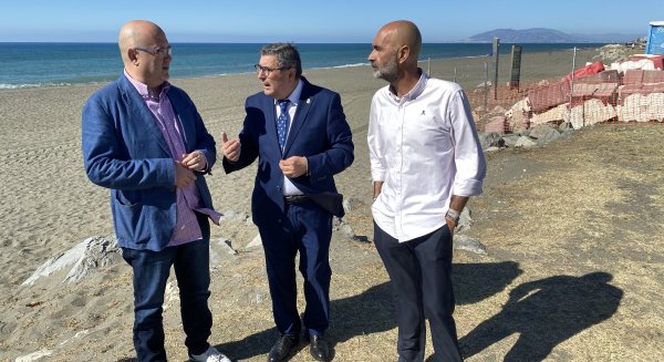 Comienzan las obras de la Senda Litoral de Vélez-Málaga para completar el tramo entre Chilches y Benajarafe