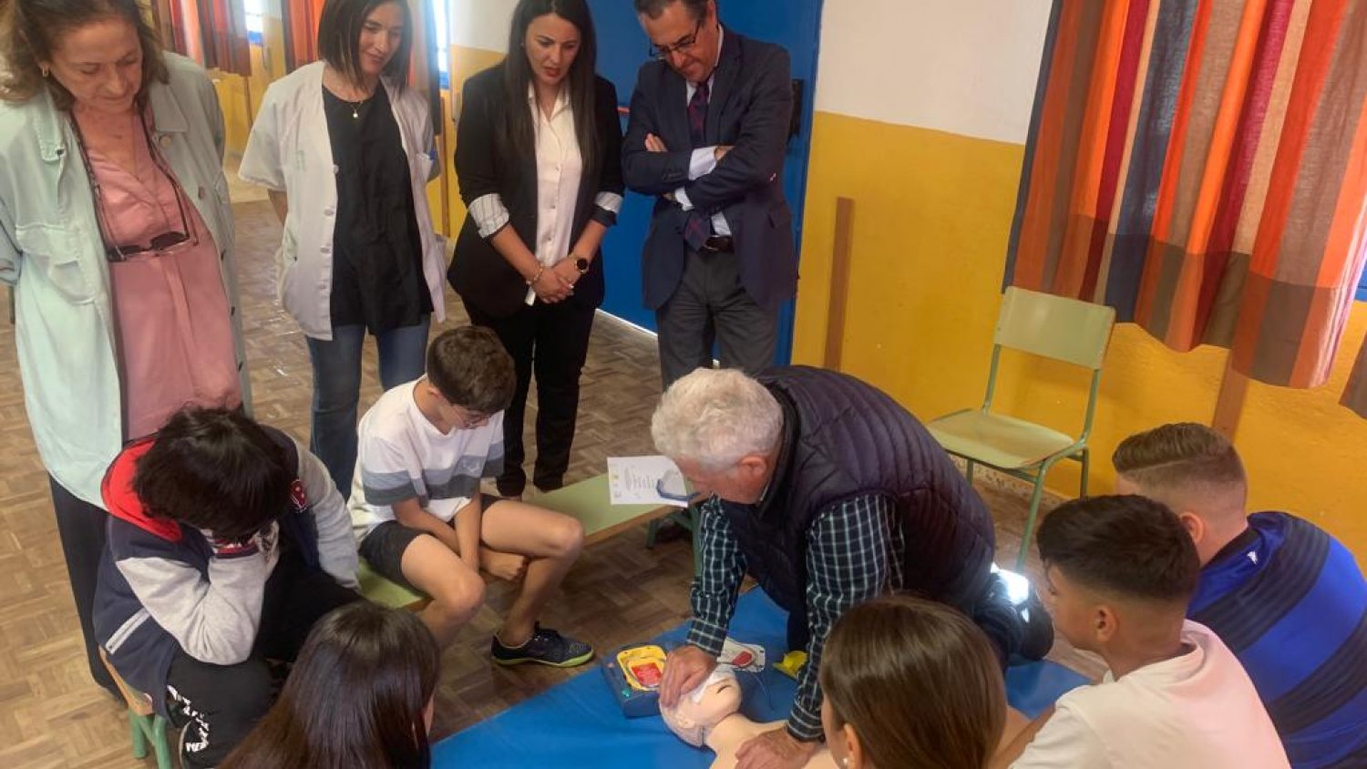 Los docentes de la provincia podrán formarse en Primeros Auxilios 