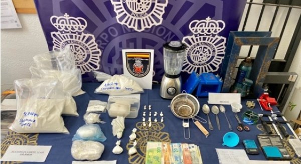 Desmantelado un entramado criminal afincado en Torremolinos dedicado al tráfico de cocaína a mediana escala