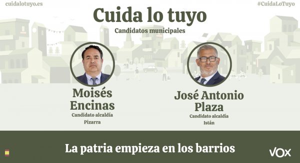 Vox presenta las candidaturas a las alcaldías de Pizarra e Istán