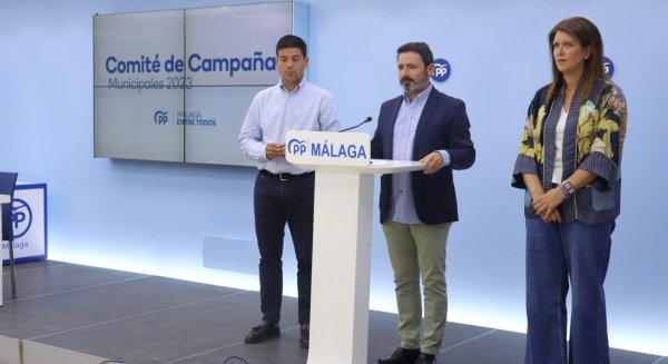PP: “Estas elecciones son un referéndum a favor del interés de Málaga o de Pedro Sánchez”