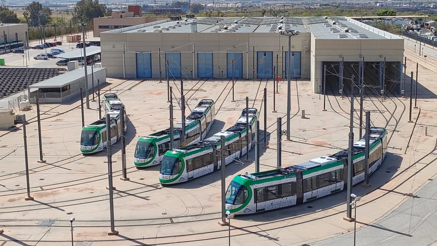 Metro de Málaga recibe el cuarto y último de los trenes que completa la ampliación de la flota 