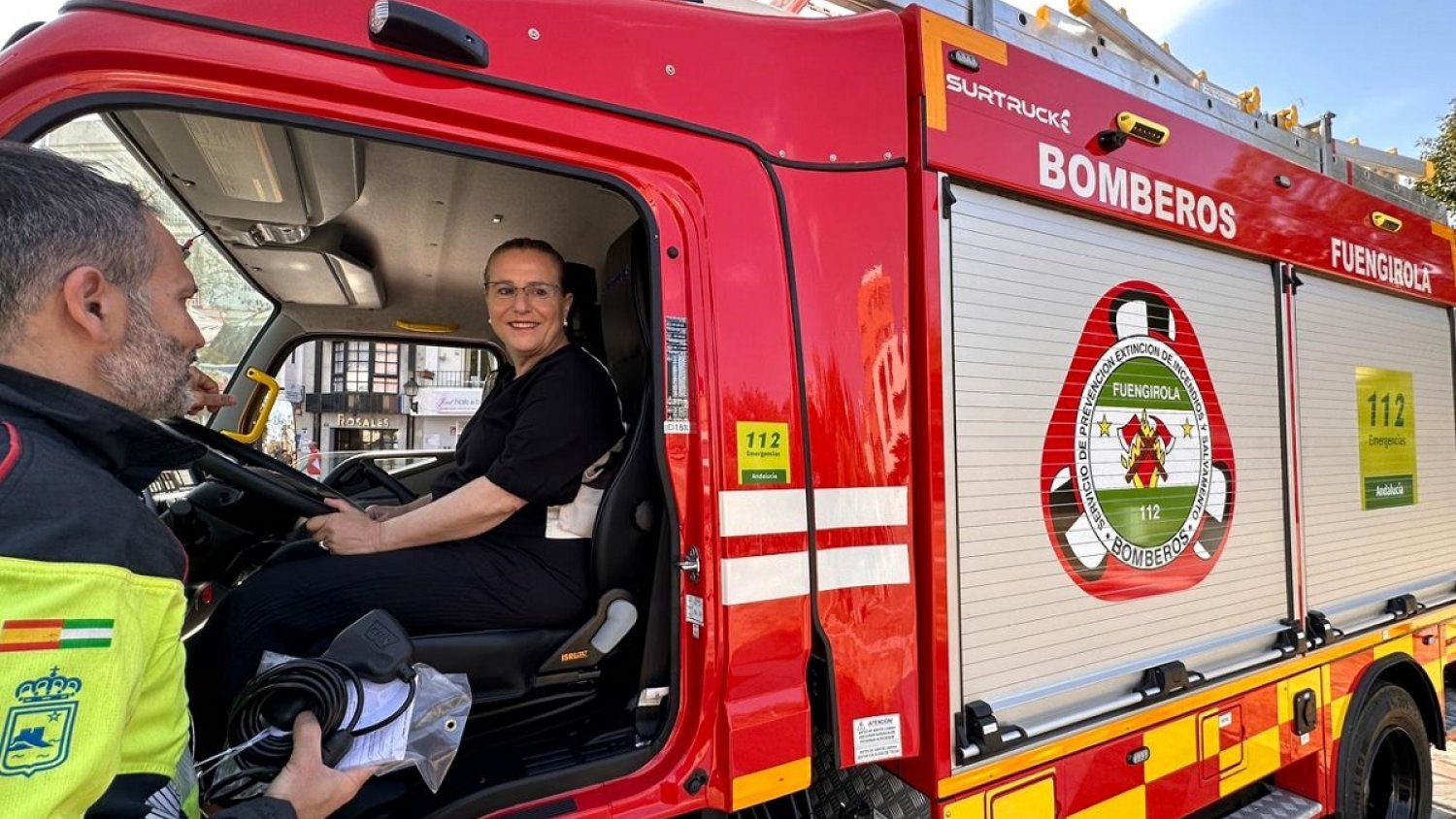 Los Bomberos de Fuengirola incorporan un camión ligero para espacios de dimensiones reducidas