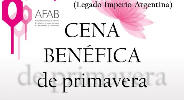 La ‘Asociación de Familiares de Enfermos de Alzheimer de Benalmádena y Torremolinos’ realizará una cena benéfica