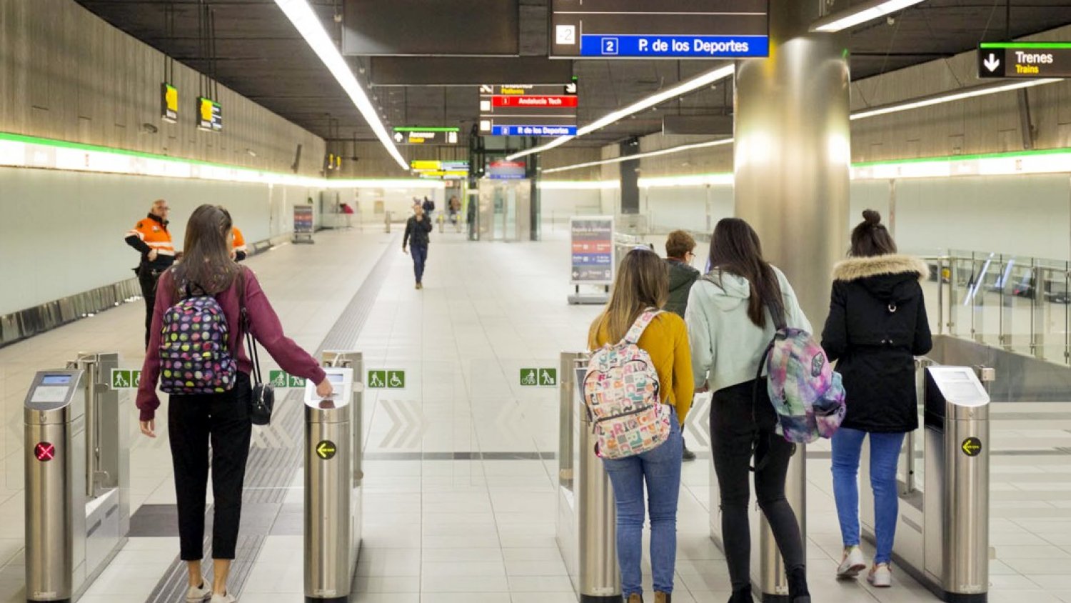 Metro de Málaga supera los dos millones de viajeros transportados en el primer trimestre 