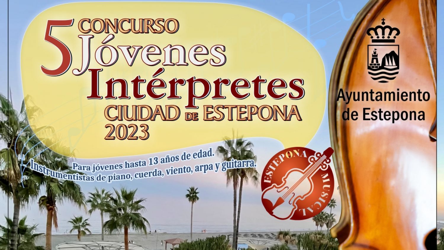 El Ayuntamiento celebra la final del quinto Concurso Nacional de Jóvenes Intérpretes 'Ciudad de Estepona' 