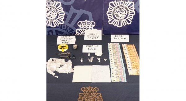 La Policía Nacional desarticula en la zona del recinto ferial de Fuengirola un punto de venta de droga 
