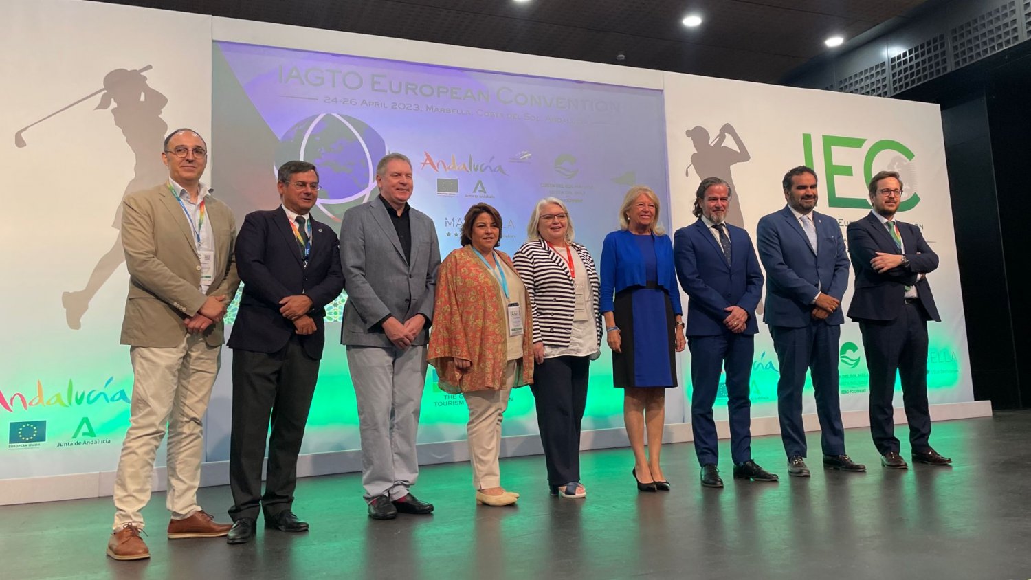 Unos 500 profesionales del turismo de golf participan en Andalucía en la convención europea de IAGTO
