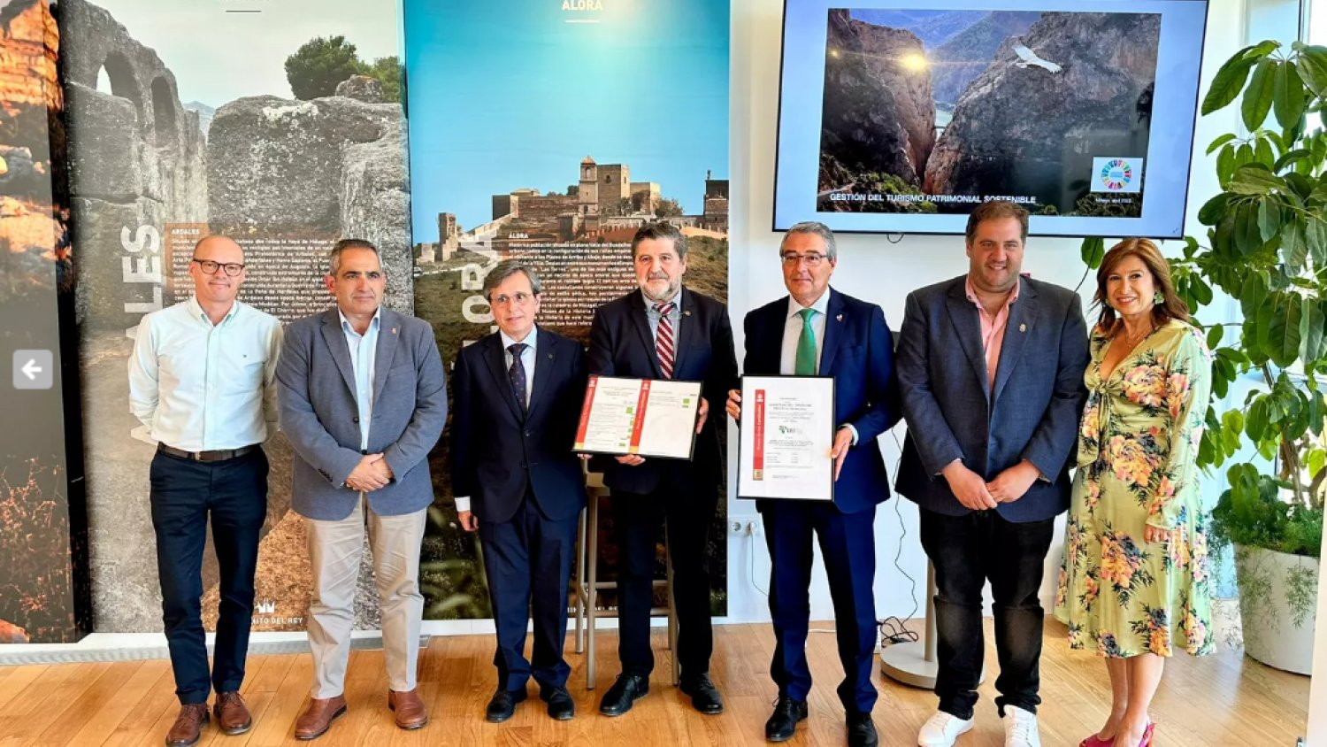 El Caminito del Rey, ejemplo de gestión turística del patrimonio de forma sostenible