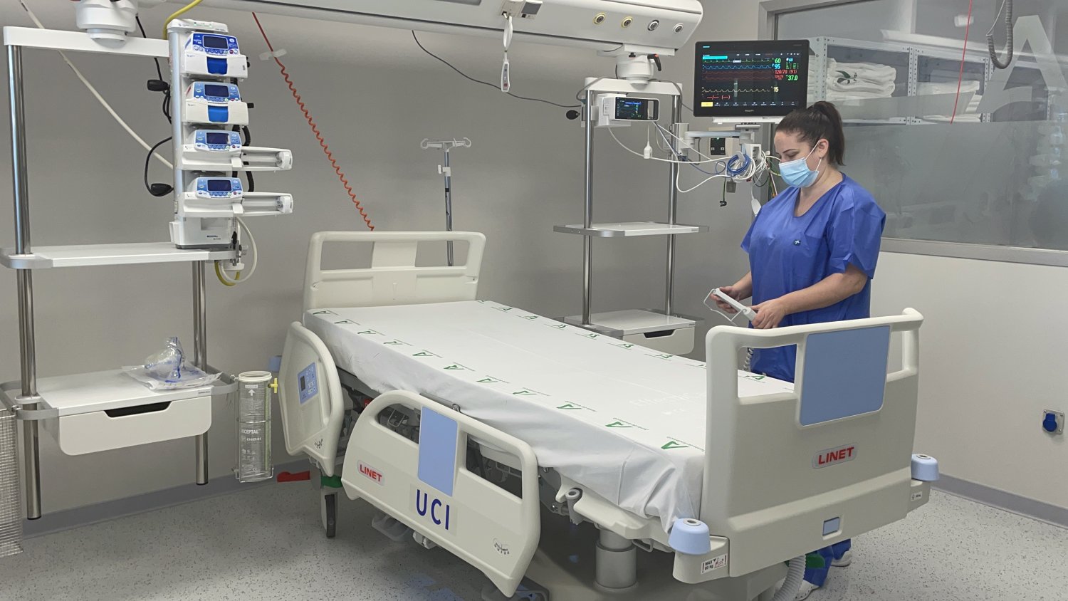 La UCI del Hospital General mejorará el confort de los pacientes tras concluir la primera fase de su obra