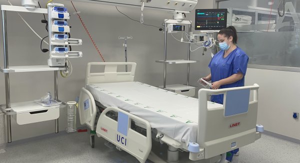 La UCI del Hospital General mejorará el confort de los pacientes tras concluir la primera fase de su obra