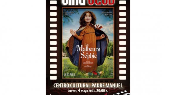 El Centro Cultural Padre Manuel proyecta la comedia francesa 'Les Malheurs de Sophie'
