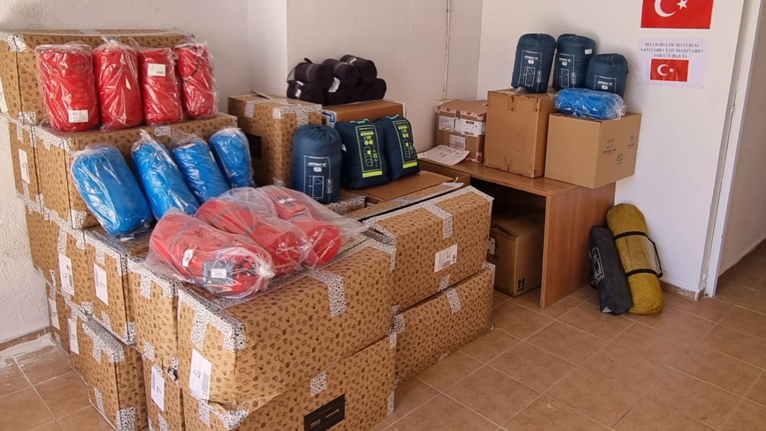 Marbella vuelve a donar material a Turquía en el punto habilitado en el Palacio de Ferias y Congresos Adolfo Suárez