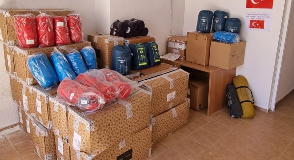 Marbella vuelve a donar material a Turquía en el punto habilitado en el Palacio de Ferias y Congresos Adolfo Suárez