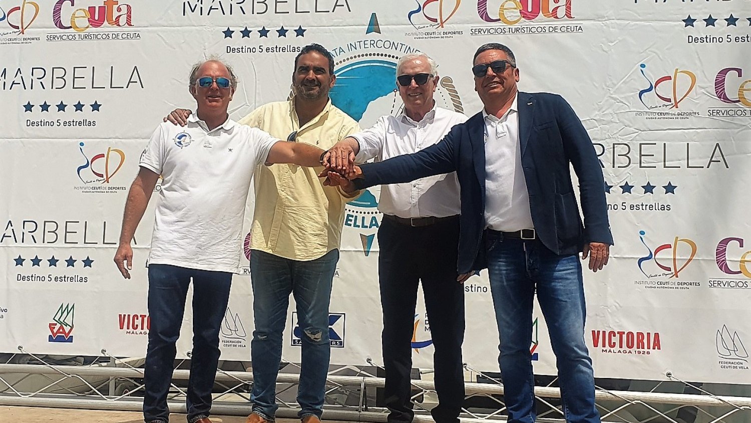La ciudad alberga el inicio de la Regata Intercontinental Marbella-Ceuta con una una veintena de embarcaciones 