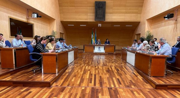 El Ayuntamiento felicita a tres alumnos del IES Los Boliches por ganar la fase andaluza de la Olimpiada Científica