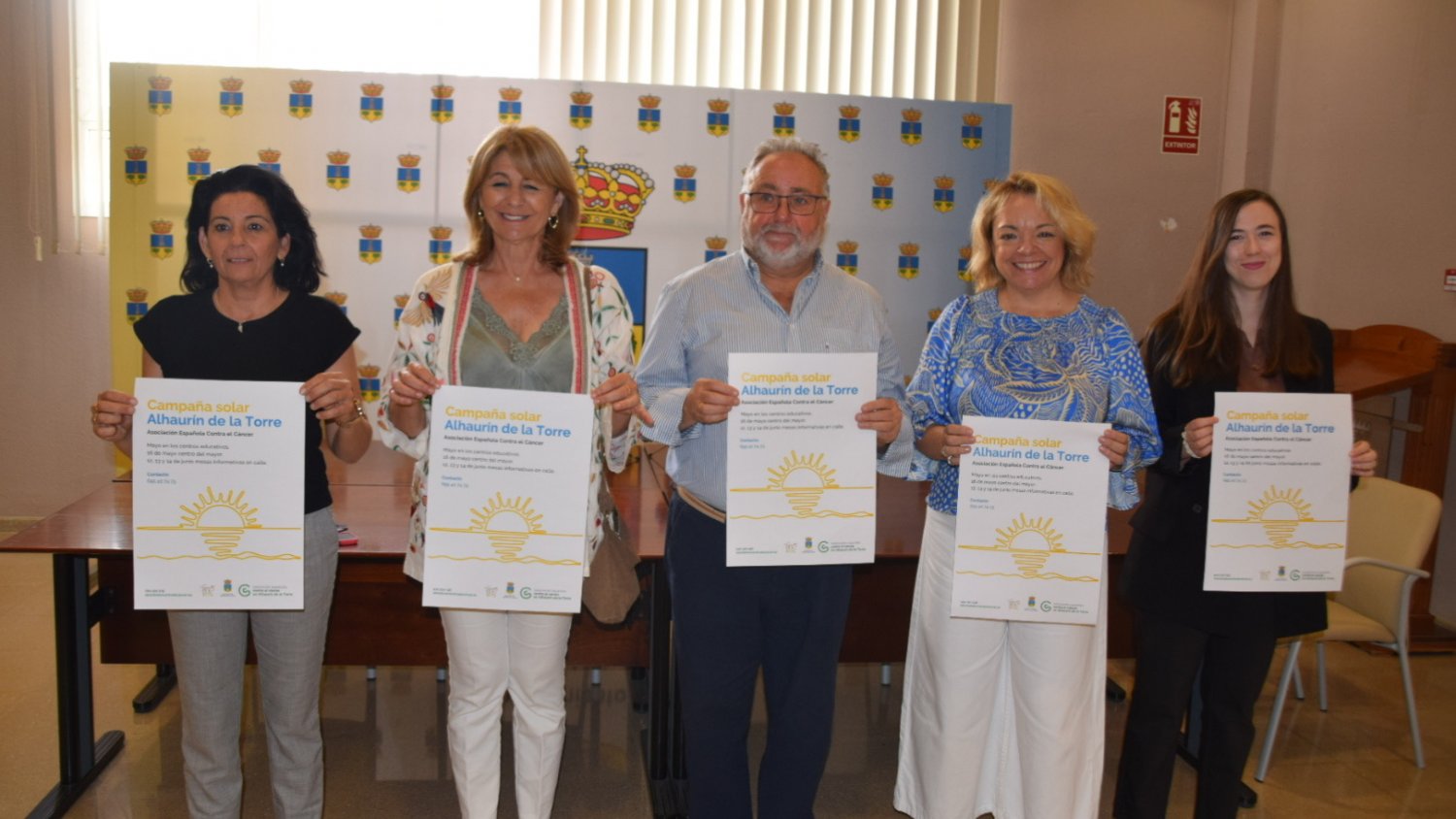 Alhaurín de la Torre y la AECC presentan una campaña de prevención solar en los centros educativos