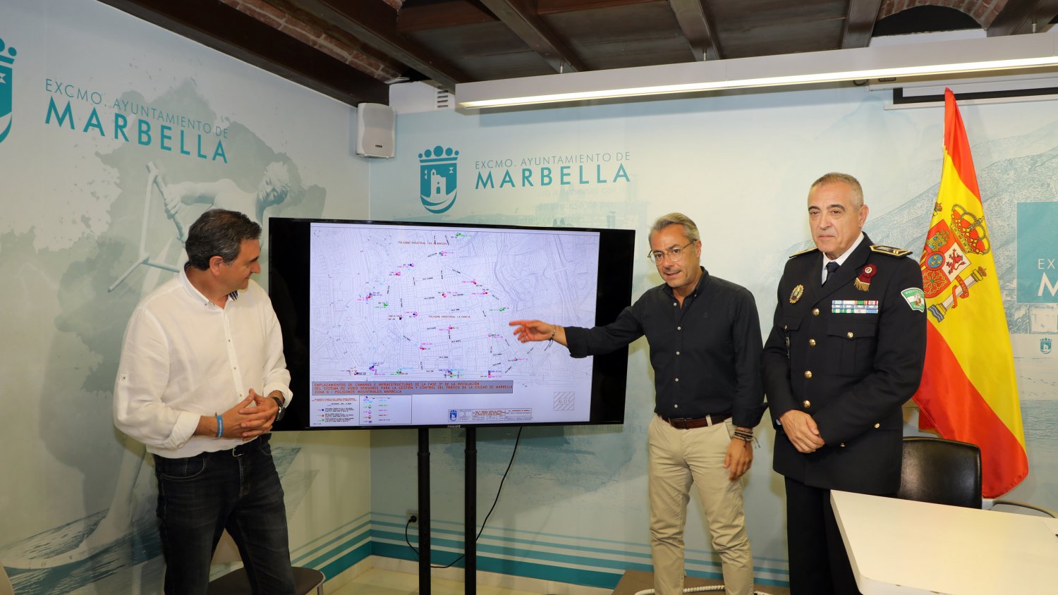 El Ayuntamiento de Marbella modificará la cuarta fase del proyecto de videovigilancia
