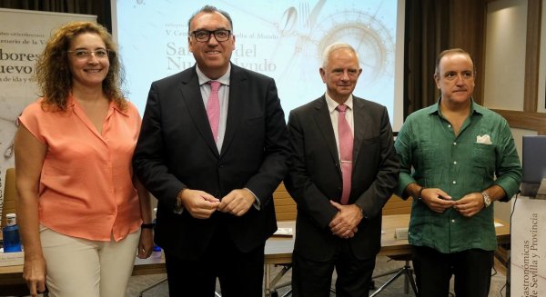 Arturo Bernal destaca la oferta gastronómica vinculada al V Centenario que ofrecerán hoteles sevillanos