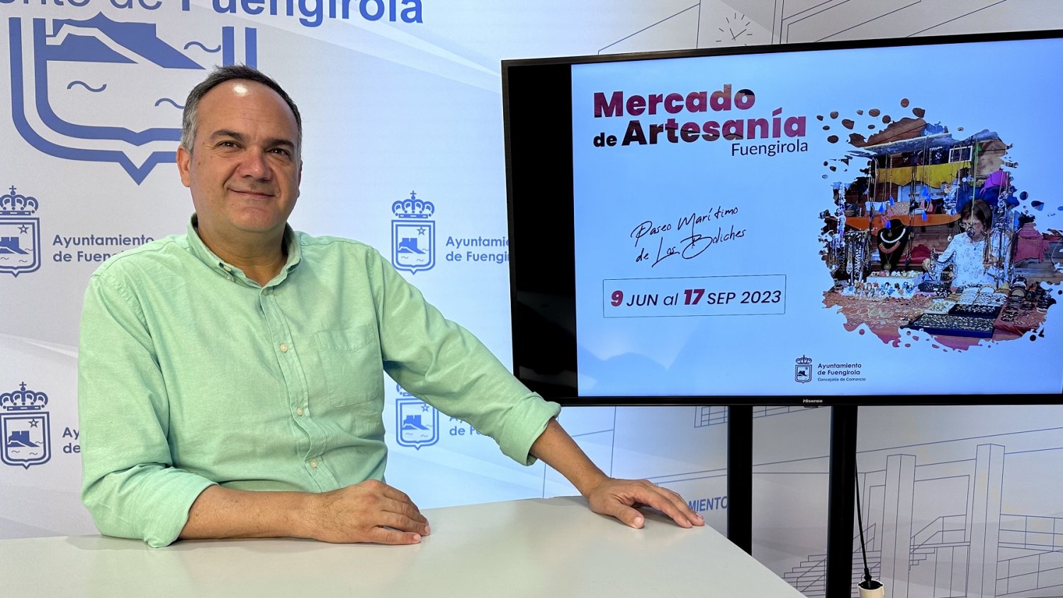 El Mercado de Artesanía se instalará un año más en el Paseo Marítimo de Los Boliches