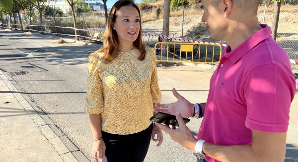 Fuengirola ejecuta obras para mejorar la accesibilidad en la calle Virgen del Carmen