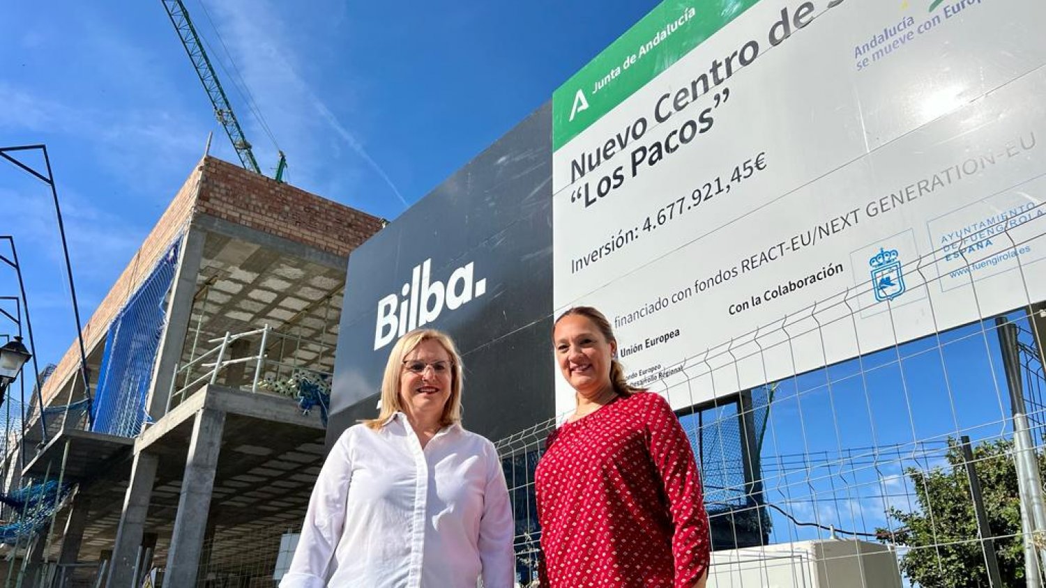 Las obras del Centro de Salud de Los Pacos avanzan para mejora de la atención primaria en Fuengirola