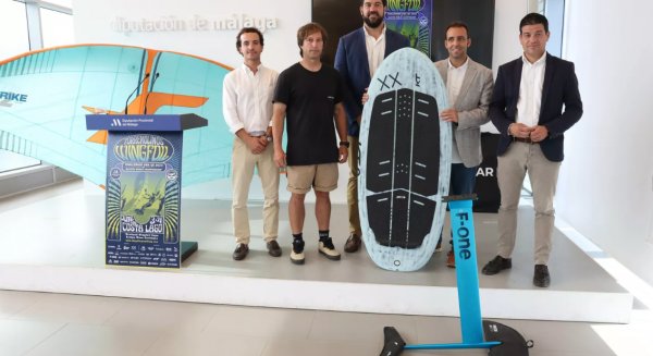 Diputación impulsa el II Torremolinos Wingfoil Challenger, que dará seis plazas directas para el mundial