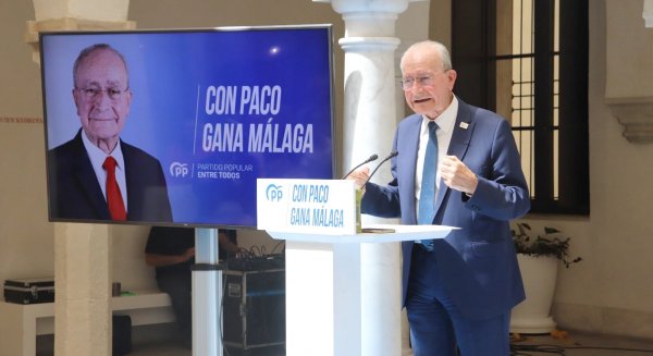 El PP y Francisco de la Torre presentan el eslogan de su campaña: “Con Paco gana Málaga”