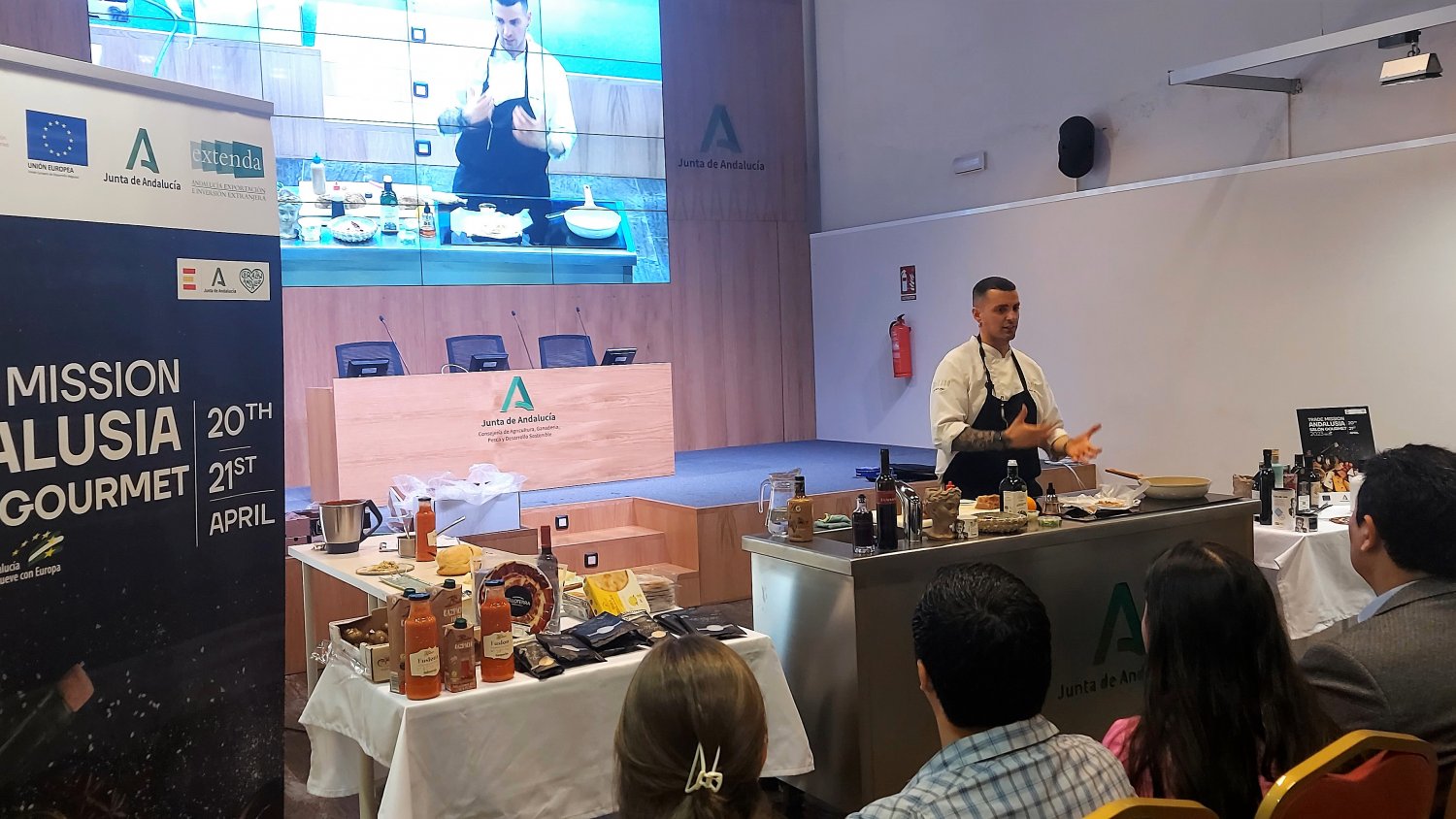 La Junta organiza un encuentro agroalimentario ante agentes de Brasil, Colombia, Guatemala, Japón, Lituania, Qatar y Uzbekistán