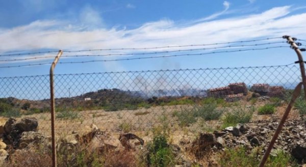 Declarado un incendio forestal en el Paraje Elviria de Marbella