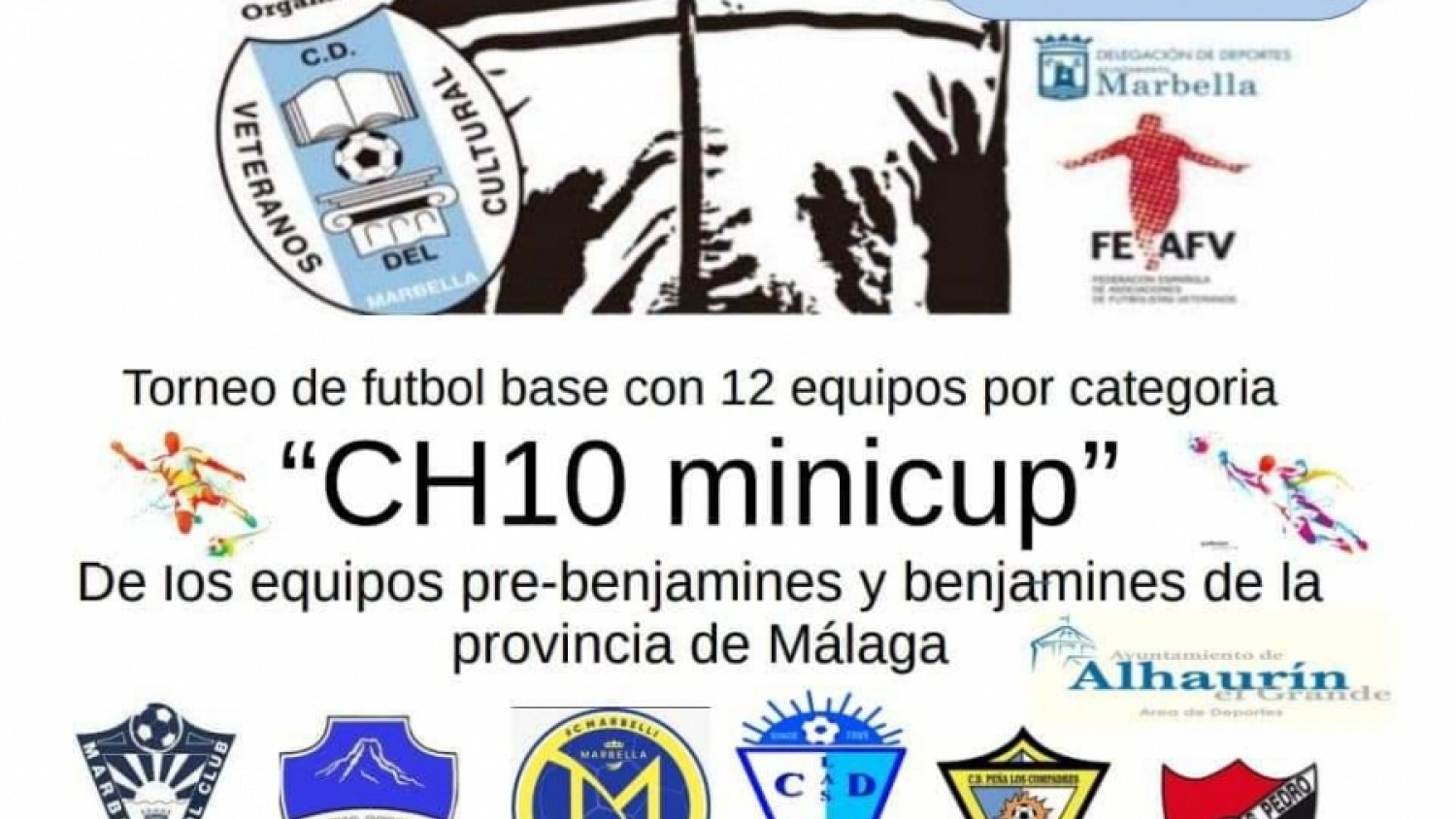 Marbella alberga el III Memorial Juan Antonio Rodríguez Mayor ‘Chino’, con un torneo de fútbol base con 26 equipos