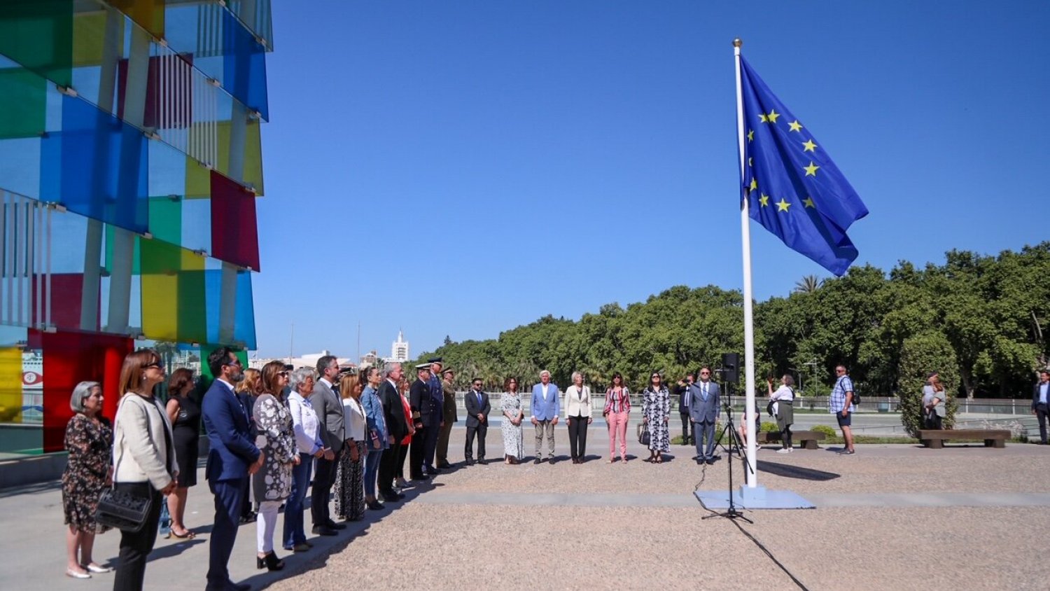 El Ayuntamiento de Málaga celebra el Día de Europa por todo lo alto
