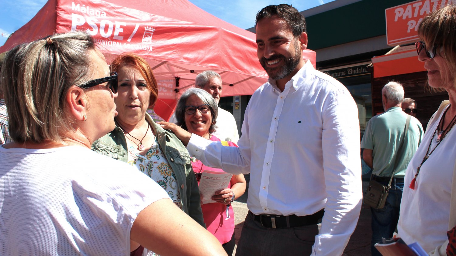 Dani Pérez se compromete a actualizar los planes de movilidad en todos los distritos para acabar con la siniestralidad vial