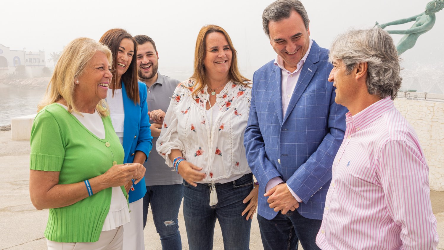 Ángeles Muñoz, alcaldesa de Marbella, presenta las propuestas de movilidad de su programa electoral